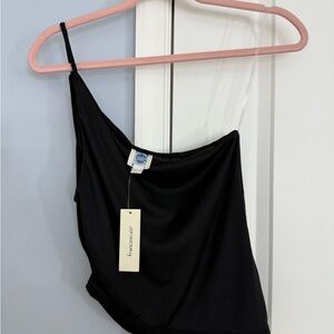 Francesca's Collections Elegant Black Top